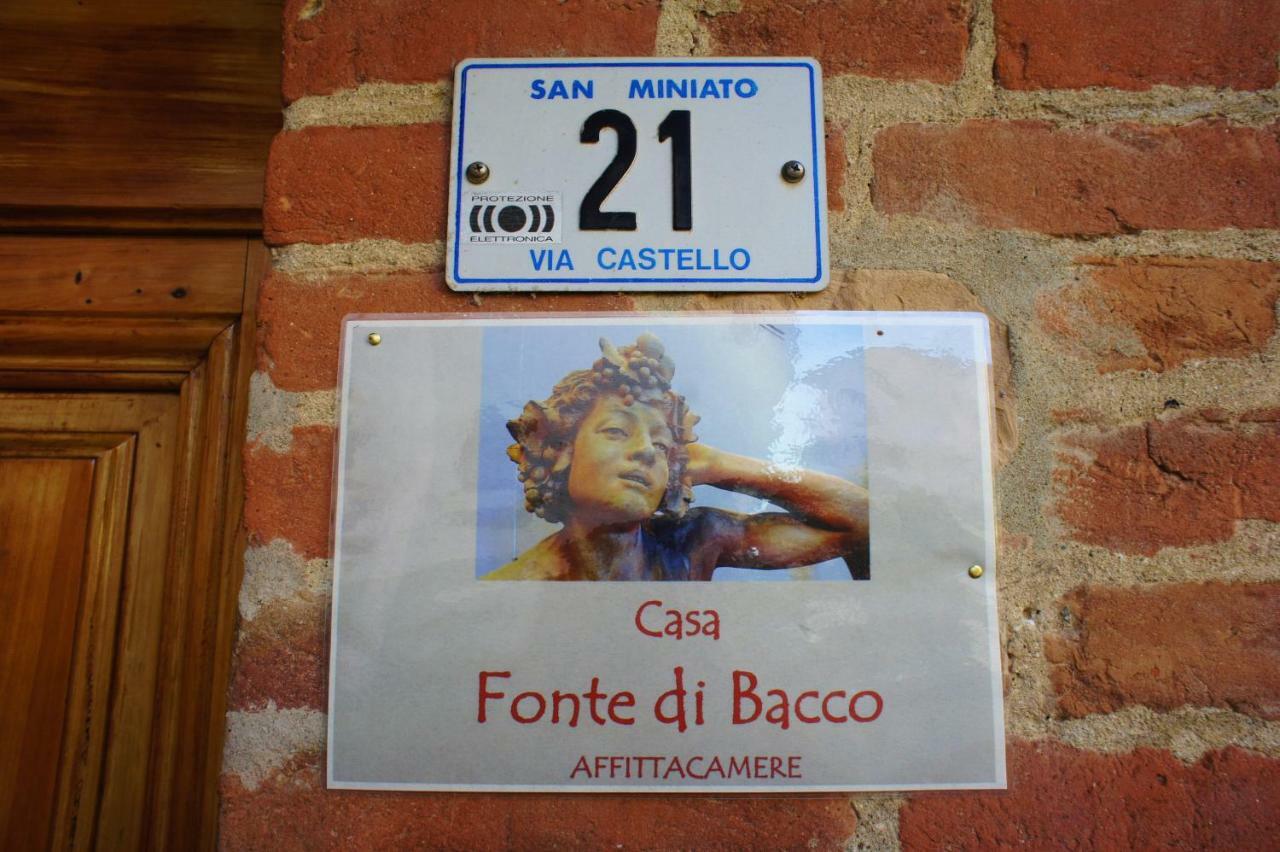 Hotel Casa Fonte Di Bacco San Miniato Zewnętrze zdjęcie